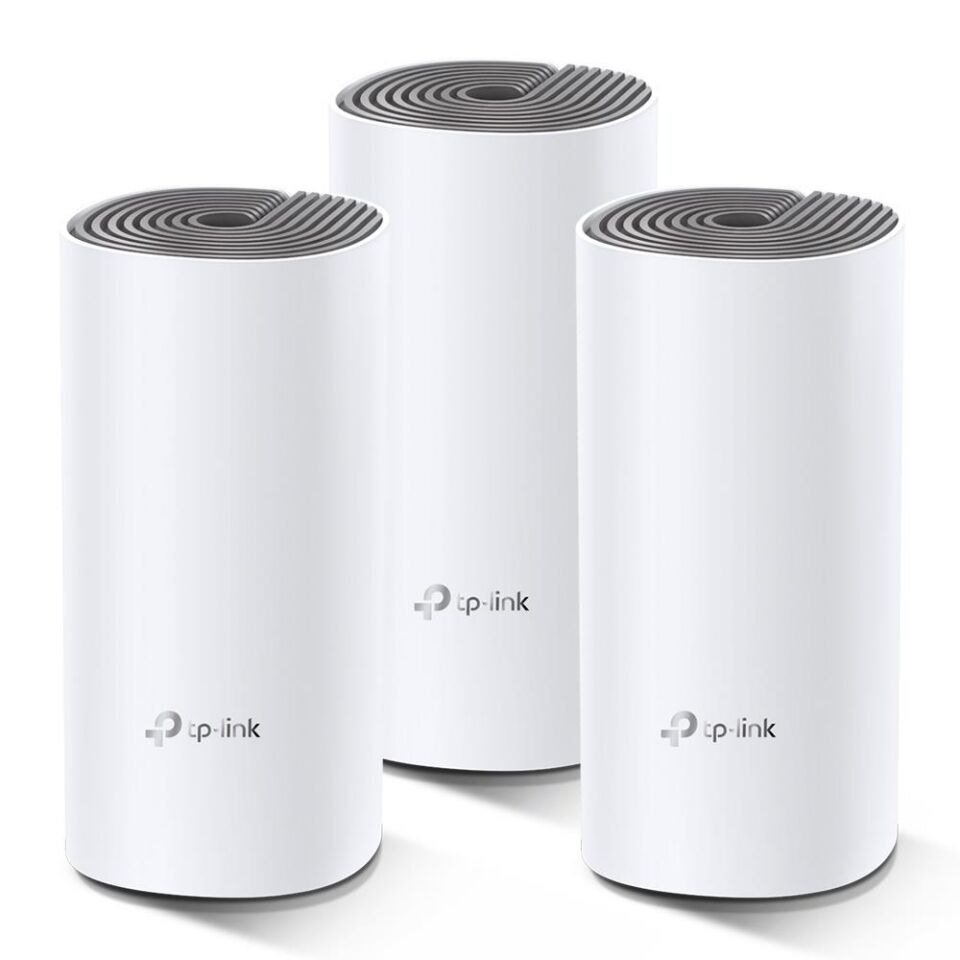 TP-LINK DECO E4 1200MBPS MESH WIFI SİSTEMİ (ÜÇLÜ)