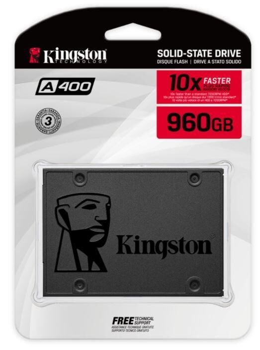 960 GB KINGSTON A400 SATA3 2.5 500/450MBS SA400S37/960G