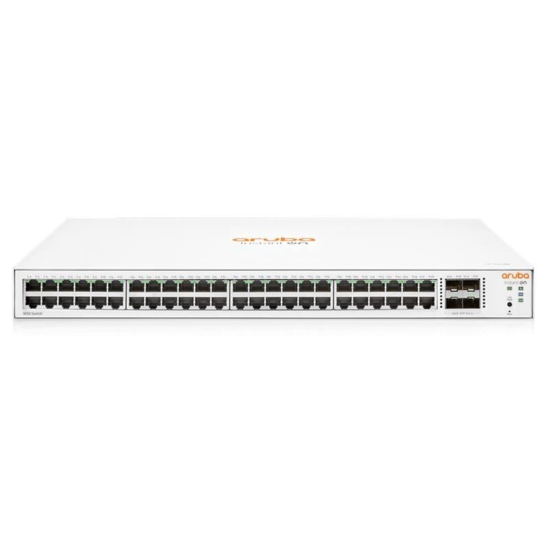 HPE ARUBA ION JL814A 1830 48 PORT GIGABIT + 4X1GB SFP UPLINK YÖNETİLEBİLİR RACKMOUNT SWITCH