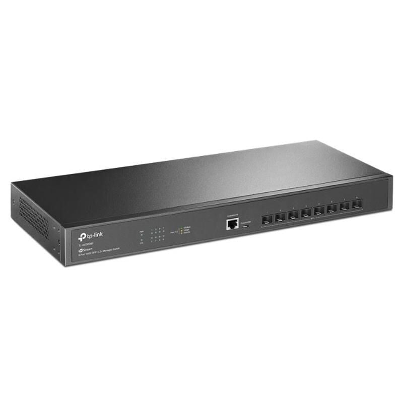 TP-LINK OMADA TL-SX3008F 8 PORT 10G SFP+ CONSOLE PORT LAYER2+ YÖNETİLEBİLİR RACKMOUNT SWITCH
