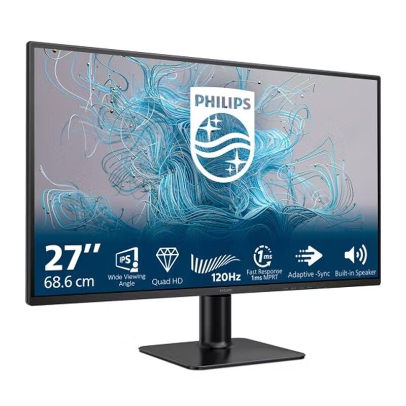 27 PHILIPS 27E2N2500/01 IPS 1MS 120HZ 1XHDMI 1XDP 2K QHD 2560X1440 FLICKER-FREE VESA SİYAH