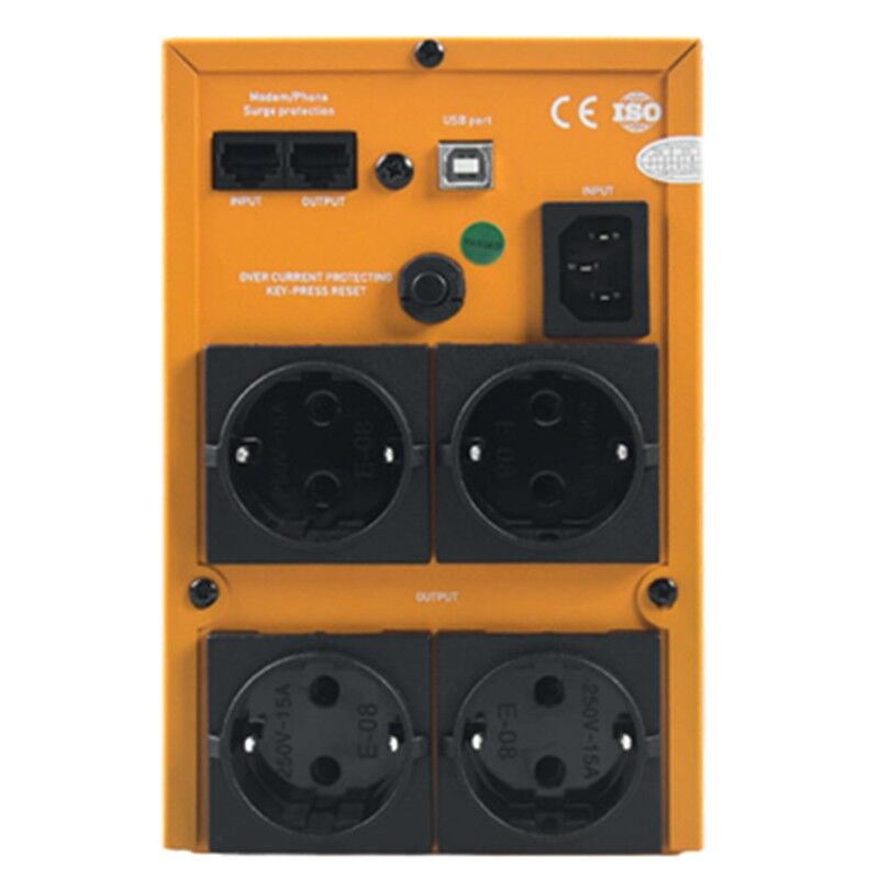 MAKELSAN ROAR 2200VA 1F/1F (2X9AH) 5/10DK LINE INTERAKTIF UPS (1200W)