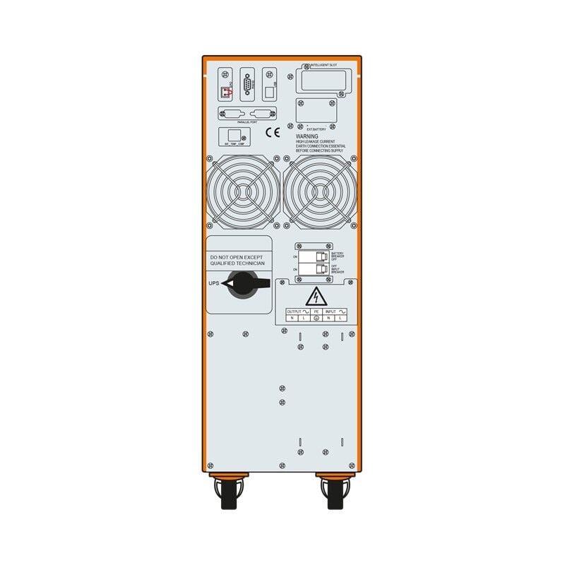 MAKELSAN POWERPACK SE 10KVA 1F/1F (16X7AH) PF;1 5/10DK ONLINE UPS