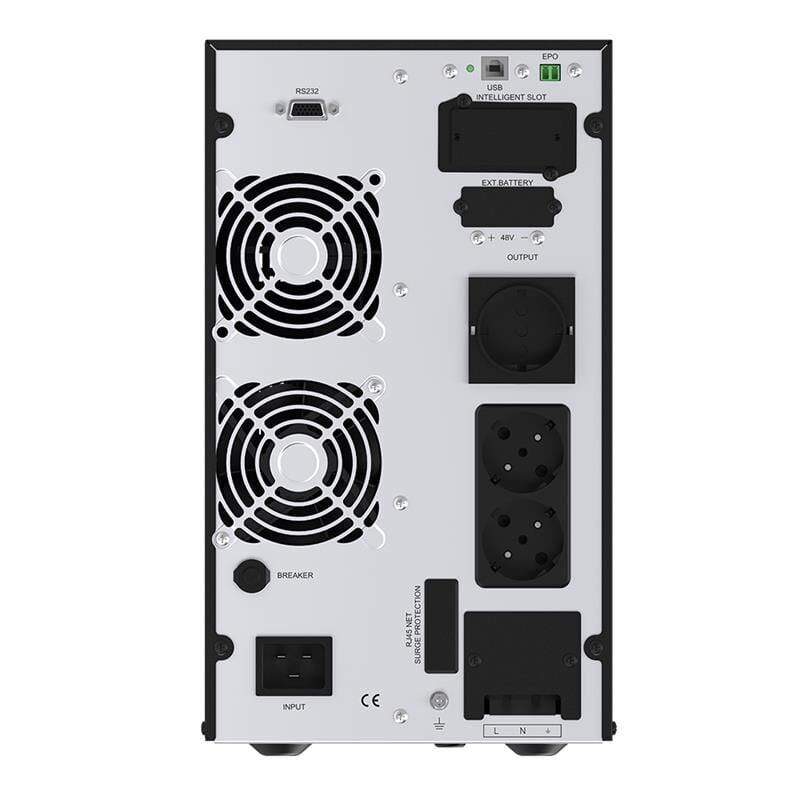 TESCOM NEOLINE 3KVA 1F/1F (6X7AH) 4/8DK LCD ONLINE UPS