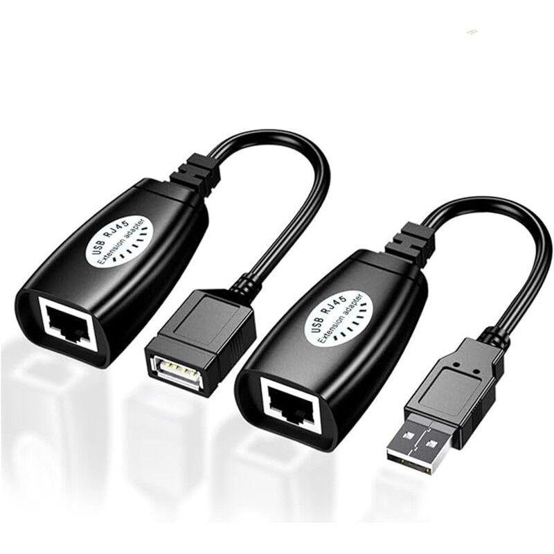 QPORT Q-UX2 60M USB EXTENDER 2 Lİ PAKET