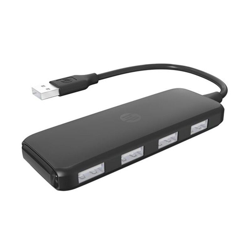 HP DHC-CT110C 4 PORT USB 2.0 USB ÇOKLAYICI HUB SİYAH