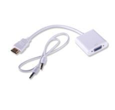 QPORT Q-HD-VGJ  HDMI TO VGA CEVIRICI+ SES JACK