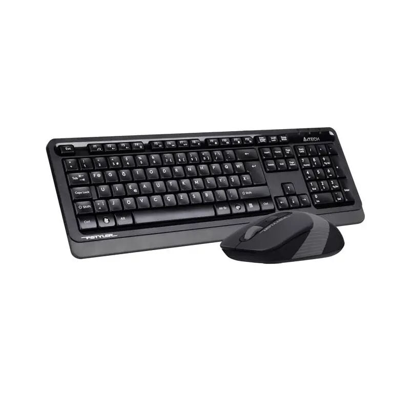 A4 TECH FG1010 GRİ F MM 2.4G KABLOSUZ KLAVYE MOUSE SET