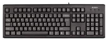 A4 TECH KM-720 F TR MM SİYAH USB KABLOLU KLAVYE