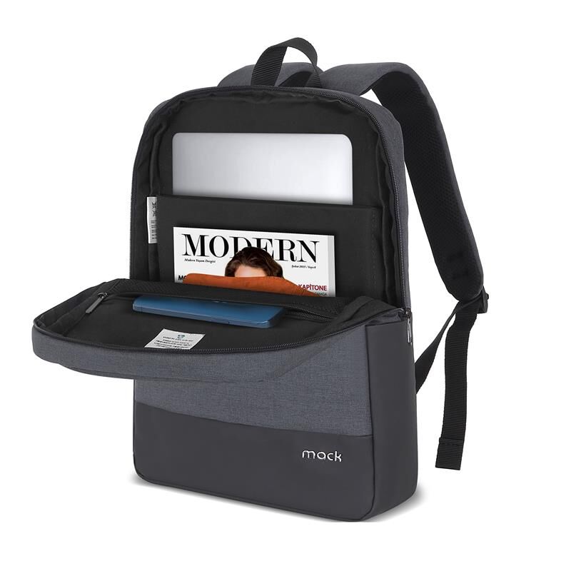 MACK MCE-1103 15.6'' UNICITY ECO NOTEBOOK SIRT ÇANTASI SİYAH
