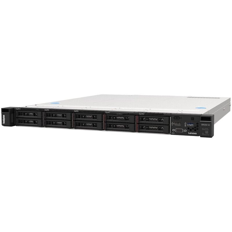 LENOVO THINKSYSTEM SR250 7DCLA00LEA V3 INTEL XEON E-2434 16GB 8X2.5'' 1X800W 3 YIL YERİNDE GARANTİ