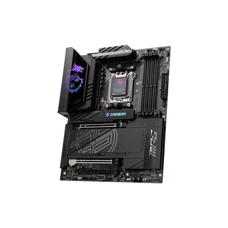 MSI MPG X870E CARBON WIFI DDR5 8400MT/S 1XHDMI 2XUSB4 4XM.2 ATX AM5 (AMD AM5 9000/8000/7000 SERİLERİ İLE UYUMLU)