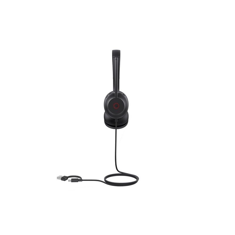 YEALINK UH35 DUAL UC USB-C/A TEAMS UYUMLU ÇİFT TARAFLI TAÇLI KULAKLIK