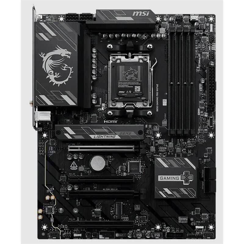 MSI B850 GAMING PRO WIFI6E DDR5 8200MT/S 1XHDMI 1XDP 2XM.2 USB ATX AM5 (AMD AM5 9000/8000/7000 SERİLERİ İLE UYUMLU)
