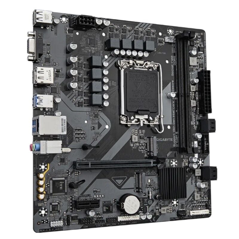 GIGABYTE B760M E DDR5 7200MHZ 1XVGA 1XHDMI 1XDP 1XM.2 USB 3.2 MATX 1700P (12. / 13. VE 14. NESİL İŞLEMCİ İLE UYUMLU)