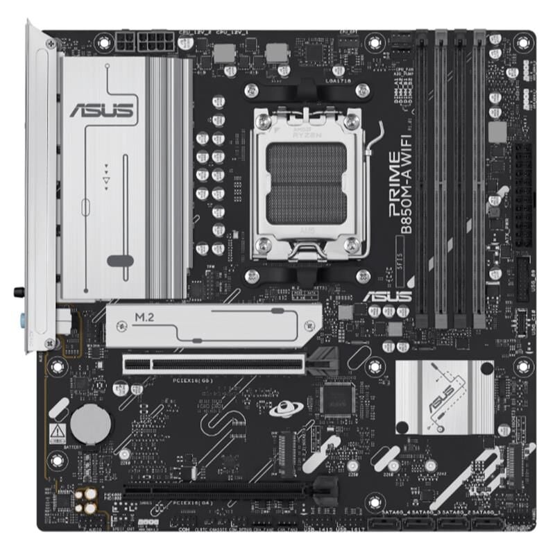 ASUS PRIME B850M-A WIFI DDR5 8000MT/S 1XHDMI 2XDP 3XM.2 USB3.2 MATX AM5 (AMD AM5 9000/8000/7000 SERİLERİ İLE UYUMLU)