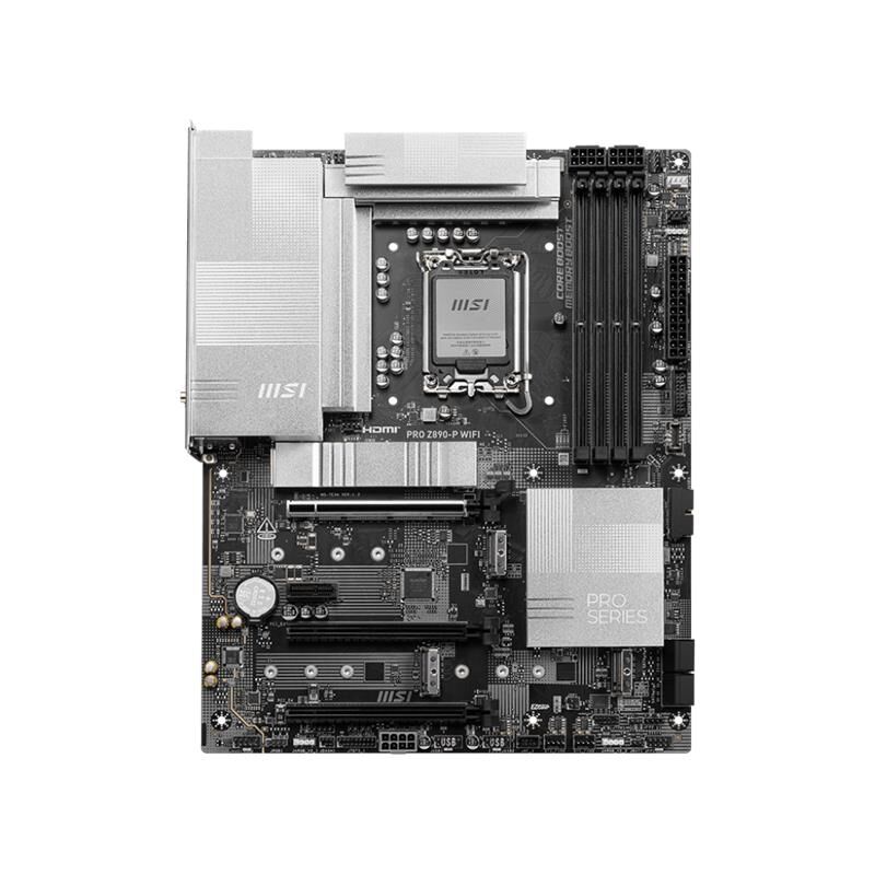 MSI PRO Z890-P WIFI DDR5 8666MT/S 1XHDMI 1XDP 1XUSB TYPE-C 4XM.2 ATX 1851P (INTEL ULTRA PROCESSORS SERIES 2)