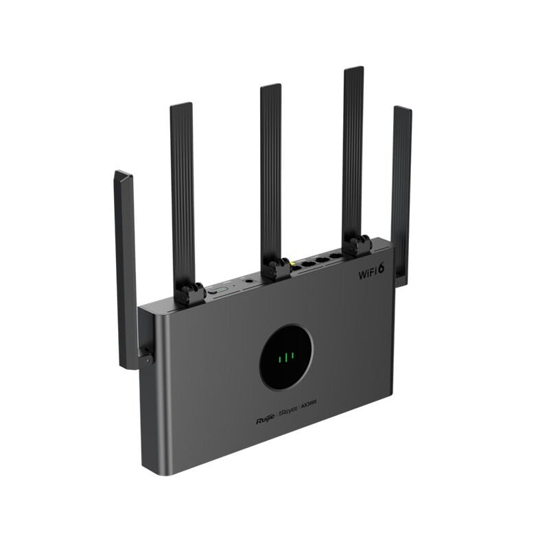 RUIJIE REYEE RG-EW3000GX-PRO 4 PORT GİGABİT 2.4/5GHZ 5 DBI 3000MBPS WIFI6 2X2 MIMO YÖNETİLEBİLİR GAMİNG ROUTER